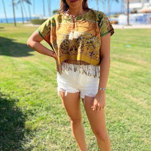 Mexican Crop Top